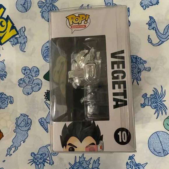 Funko Pop Dragon Ball Z Silver Chrome Vegeta #10
